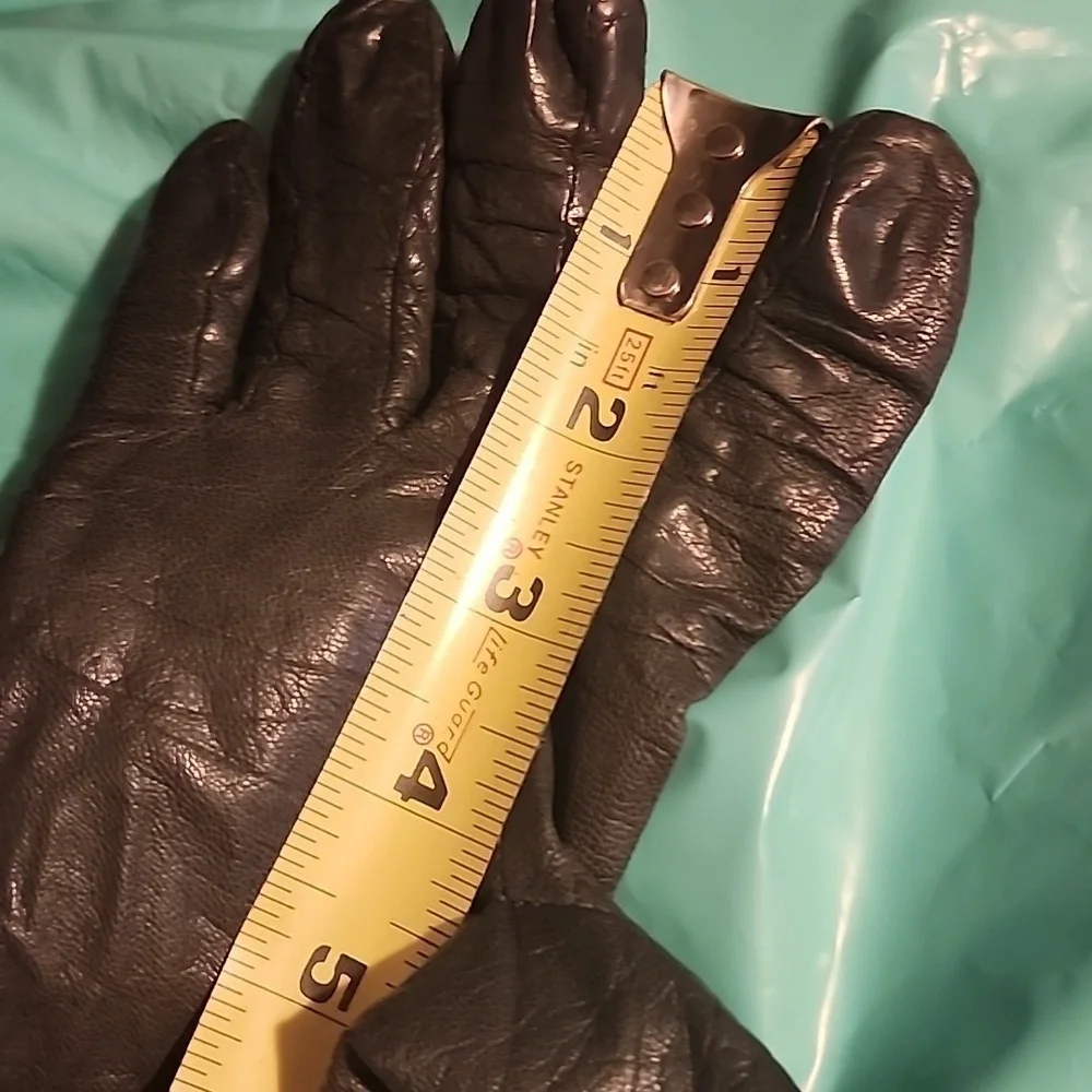 Vintage Fownes‎ cashmere lined gloves 7.5
